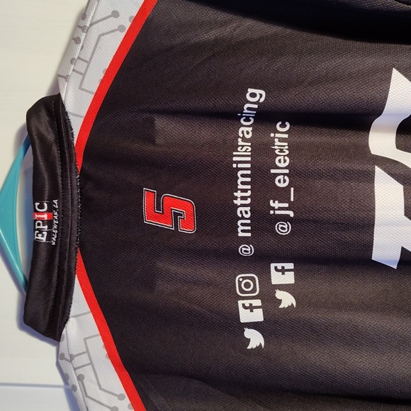 NASCAR crew shirt (Matt Mills #5) - Picture 4 of 4